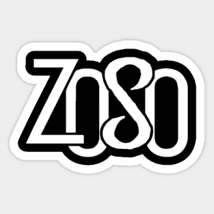 zoso Sticker